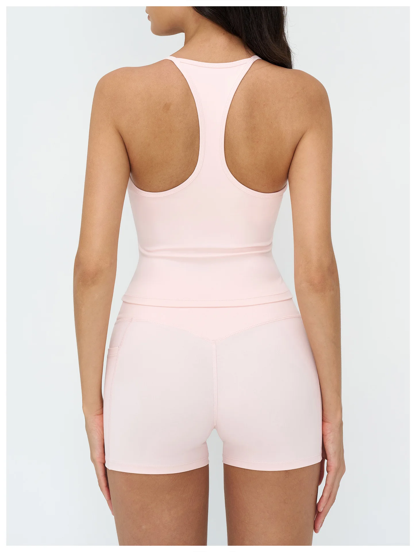 Débardeur Yoga Push-Up Col Carré