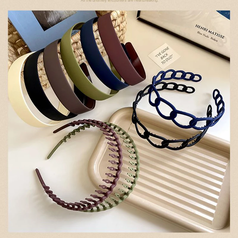 Fashion Headband Women Men Hair Bands Set Girls HairBand Hair Hoop Head band Hair Accessories Headwear Headdress Gift For Hair