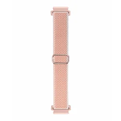 Adjustable Nylon Stretchy Strap - Fitbit versa 3 4 (W sand powder)