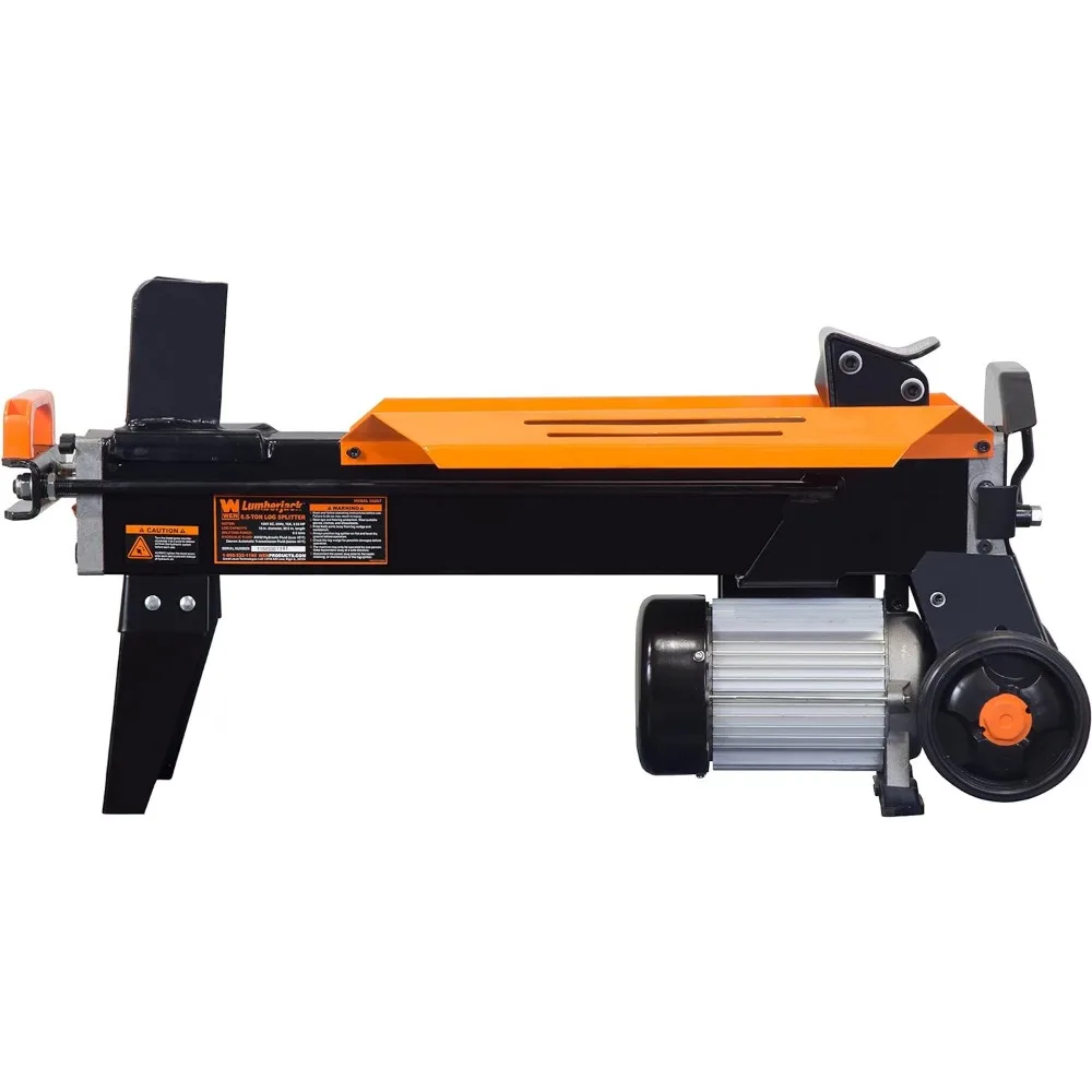 56208 6.5-Ton Electric Log Splitter with Stand