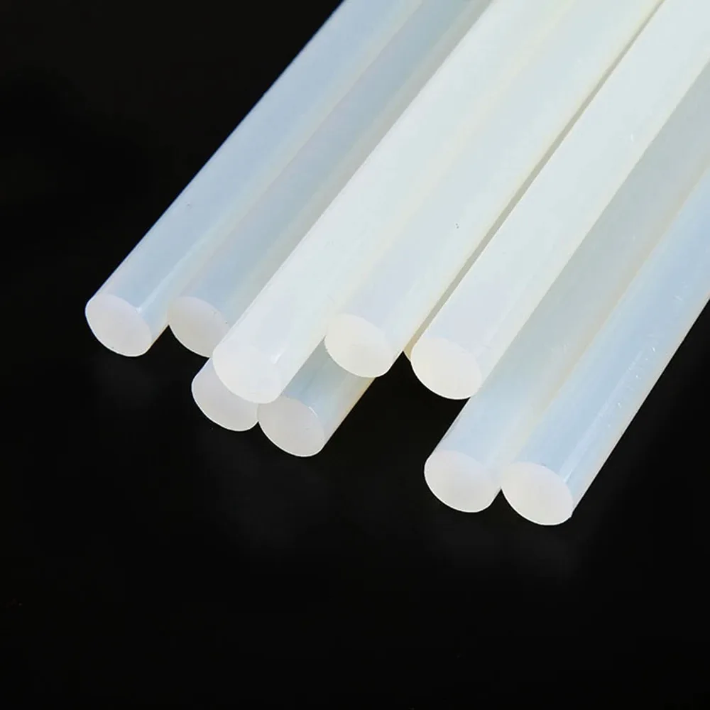 Hot melt glue sticks Hot Melt Glue Sticks 7mm/11mm Translucent Strong Viscosity Rods Glue Gun High Temperature Resistant 10~50Pcs