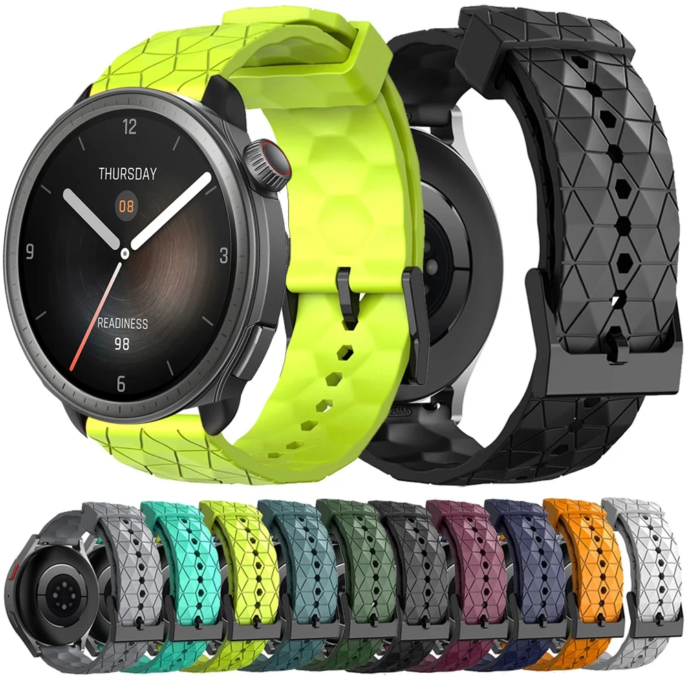 

22mm Watchband for Huami Amazfit Balance Swim Strap Smart Watch Silicone Soft Breathable Sports Bracele