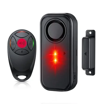 Door And Window Alarm With Led Light  Magnetic Sensor Detector Outdoor Waterproof Fence Security Alarm Sensor for Kid Safety 1