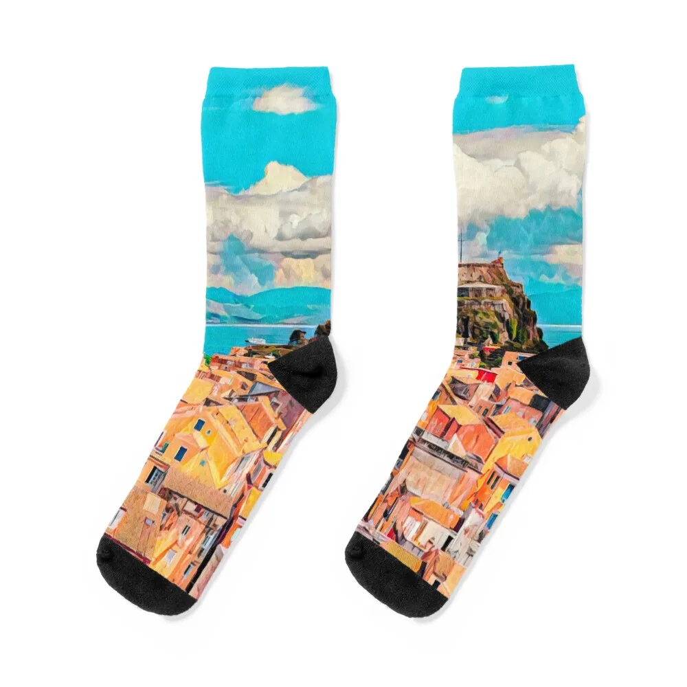 

Corfu Socks Running Men's Socks Men Women's