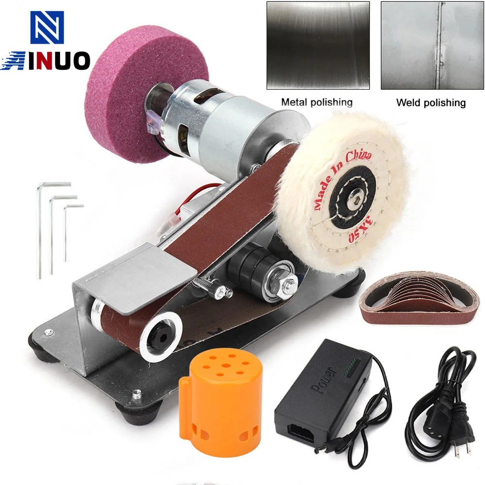 Kit Polissage Meuleuse Mini Rectifieuse Pour Couteaux - Moteur 775 12V - Pour Bricolage Et Affûtage - ANNOY TOOLS