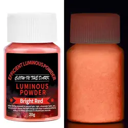 Vibrant 12 - Color Pearlescent Powder Set for DIY Resin and Nail Art Creations (Red)