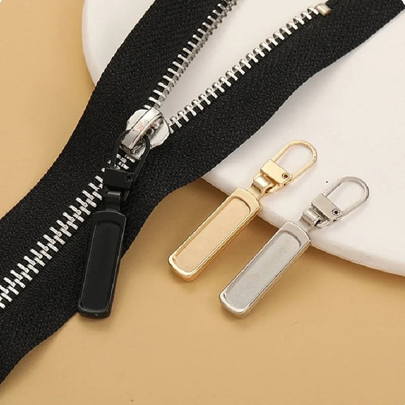 Description Picture 4 of itemDetachable Metal Zipper Puller Replacement Zipper Sliders Head Repair Kit Suitcases Luggage Backpacks Bags Coat Zipper Pull Tab