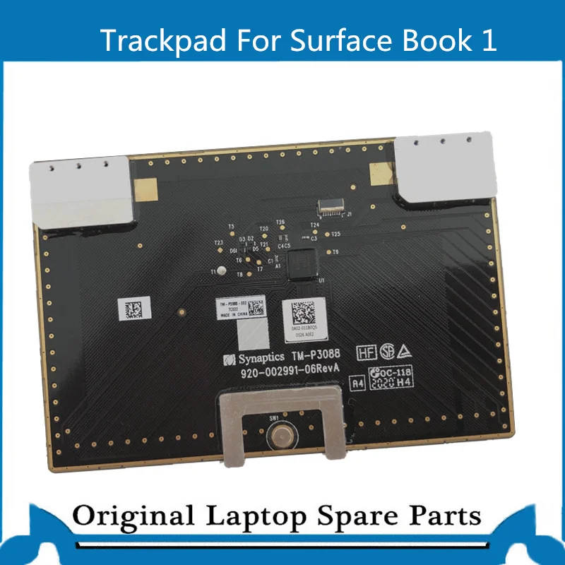 Original Trackpad with Flex Cable For Surface Book 1 Book 2 1834 1835 1704 1703 Touch Pad 13.5inch