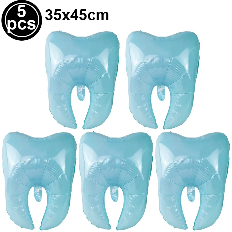 Dental Health Protection Themed Party Decor Foil Balloons