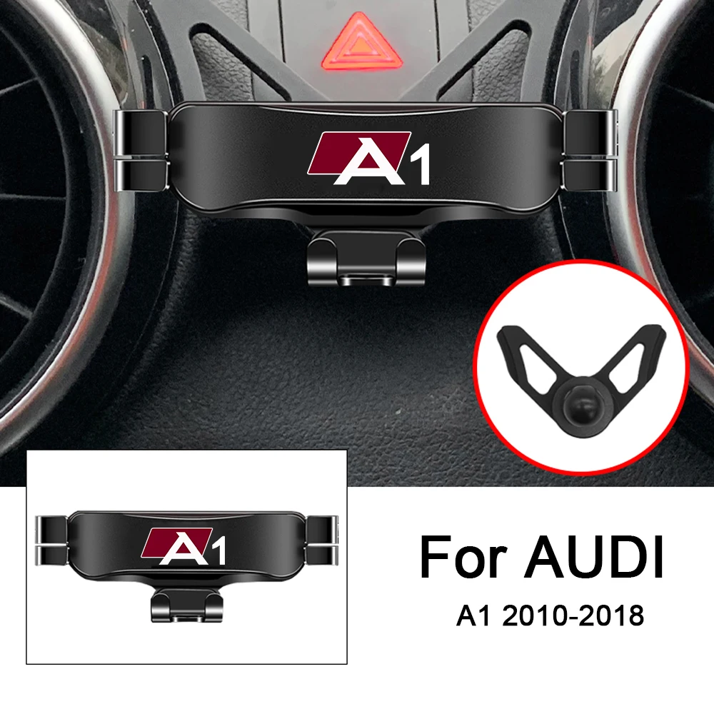 Car Mobile Phone Holder Air Vent Mounts Stand GPS Gravity Navigation Bracket For Audi A1 Sportback 8XA 8XF 2011-phone holder mobile phone holder