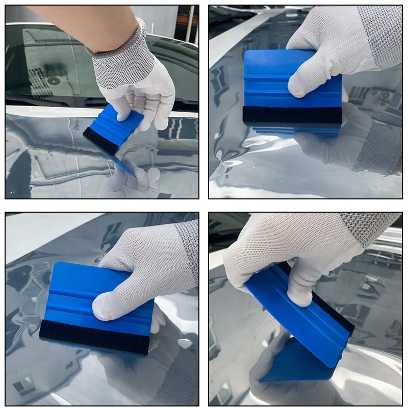 Car Film Scraper 12Pcs Small Scraper For Car Window Film Vinyl Wrap Glass Cleaning Mobile Phone Film Accessories