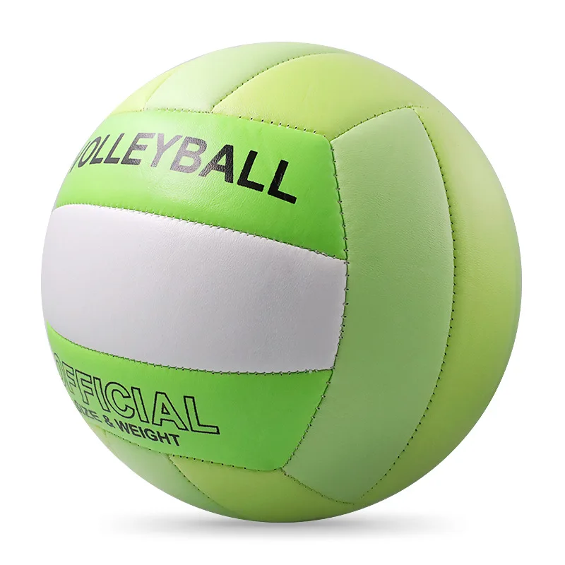 Soft Air Volleyball Beach PVC Machine Sewn Volleyball No.5 Special Ball for Middle School Entrance Examination Competition