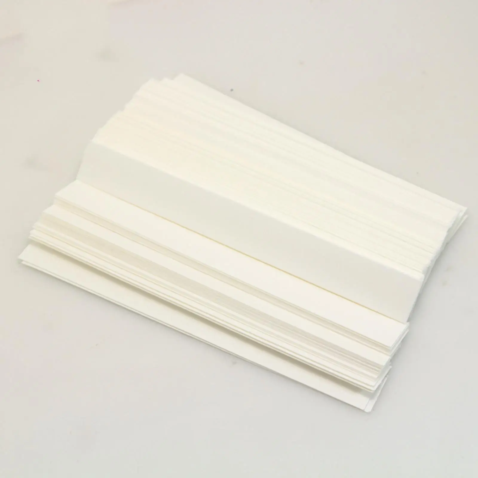 100x Disposable White Perfume Paper Test Strips for Fragrance 13x1.5cm