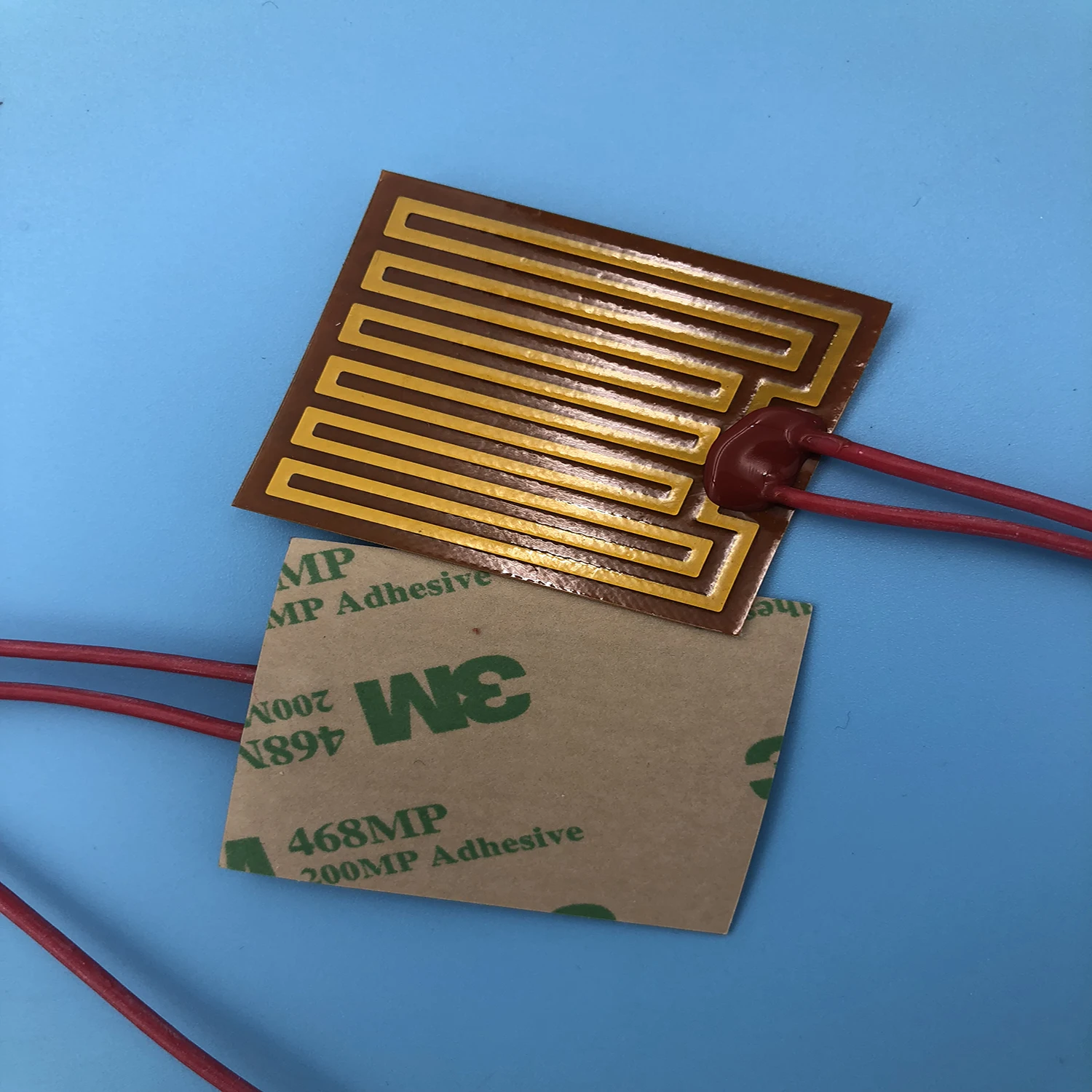 

element heating PI film polyimide heater rubber electric flexible heated bad printer pad oil element mat 50x150mm 220V 150W