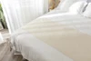 Silver Cotton Conductive Grounding Earthing Bed Sheet, Cable Wire Plug, 4m 4