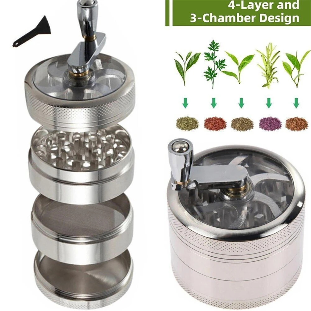 tobacco compressor Aluminum T-Handle Herb Press – Manual Compressor For Tobacco/Herbs,  64x75mm, Frosted Finish Frosted Aluminum Press