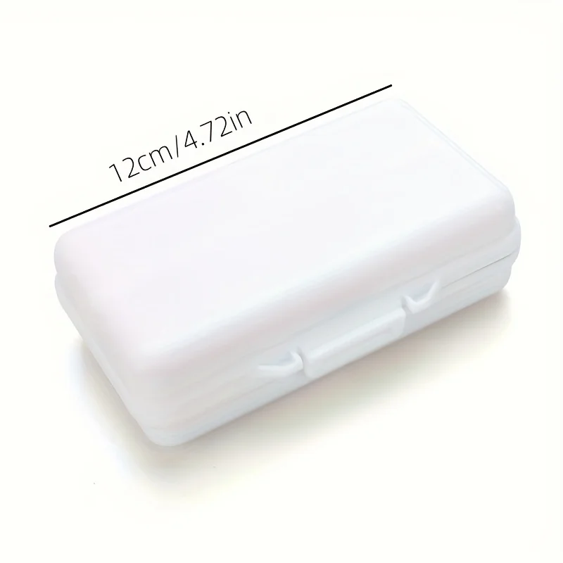 Portable Foldable USB Flash Drive Organizer Box with Lid-Lightweight PP Material,Multi-Compartment Storage for Office Supplies