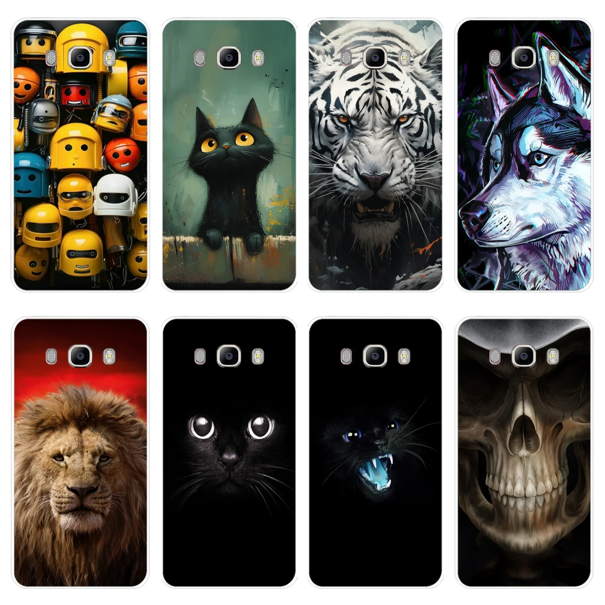 FOR Samsung Galaxy J7 2016 phone back Case J710 J710F Cover FOR Samsung J7 2016 Cases shell silicon back cover flower fruit rose - Image 2