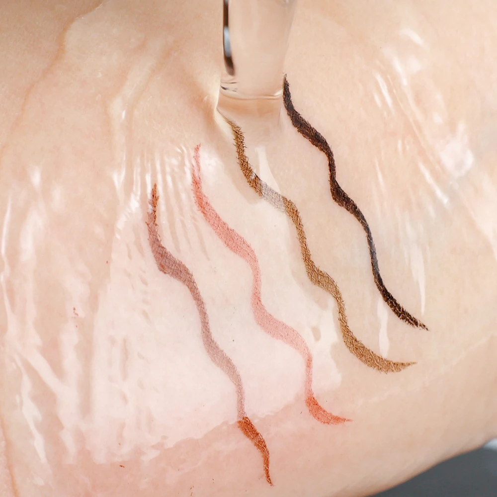 Ultratenké kapalina eyeliner rychlý schnoucí vodotěsný hladký oko liniové dlouhé namyšlený dolní řasa pero ženy korejské líčení kosmetika