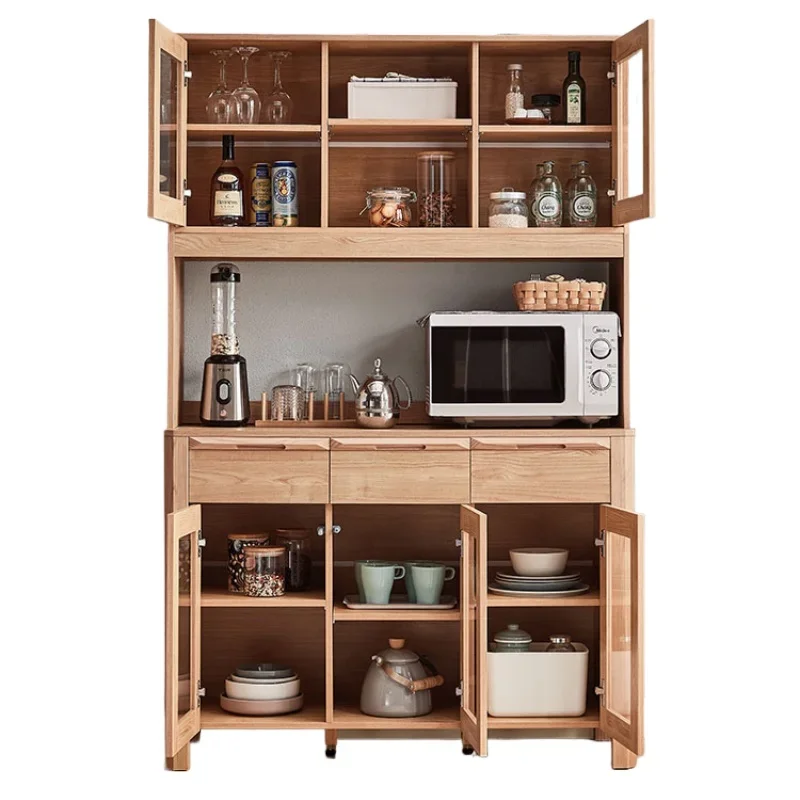 ~Simple living room dining side cabinet integrated wall storage tea winebucket cabinet