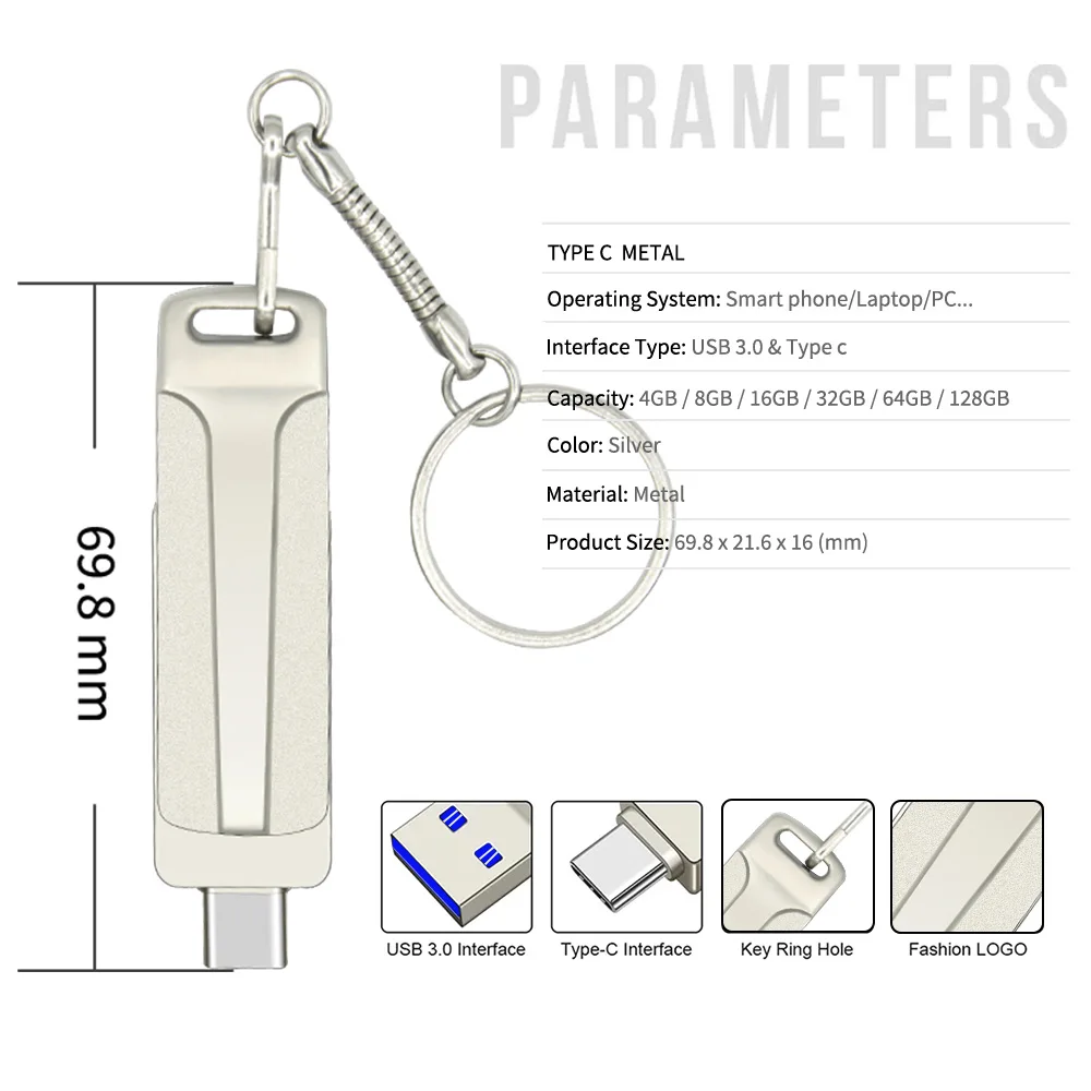 Рисунок 6 - Металлический Usb флеш-накопитель