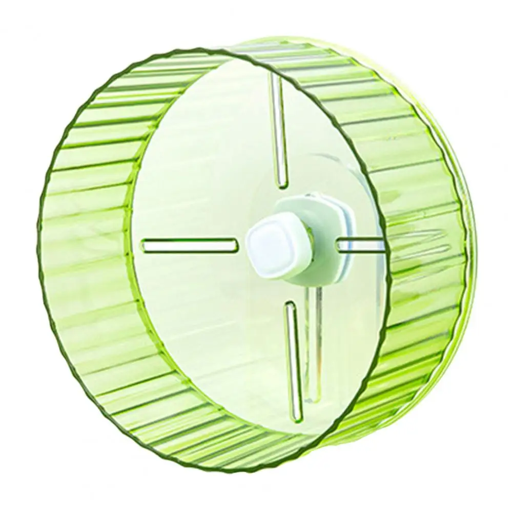 

Long-lasting Hamster Running Wheel Transparent Hamster Wheel Easy-to-install Pet Exercise Toy for Small Pets Silent for Hamsters