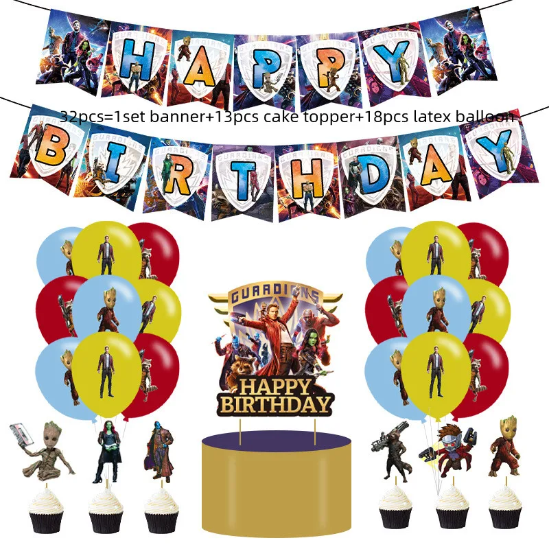 guardians-of-the-galaxy-birthday-party-decor-balloons-plate-cup-backdrop-superhero-theme-baby-shower-kids-birthday-party-supplie-aliexpress