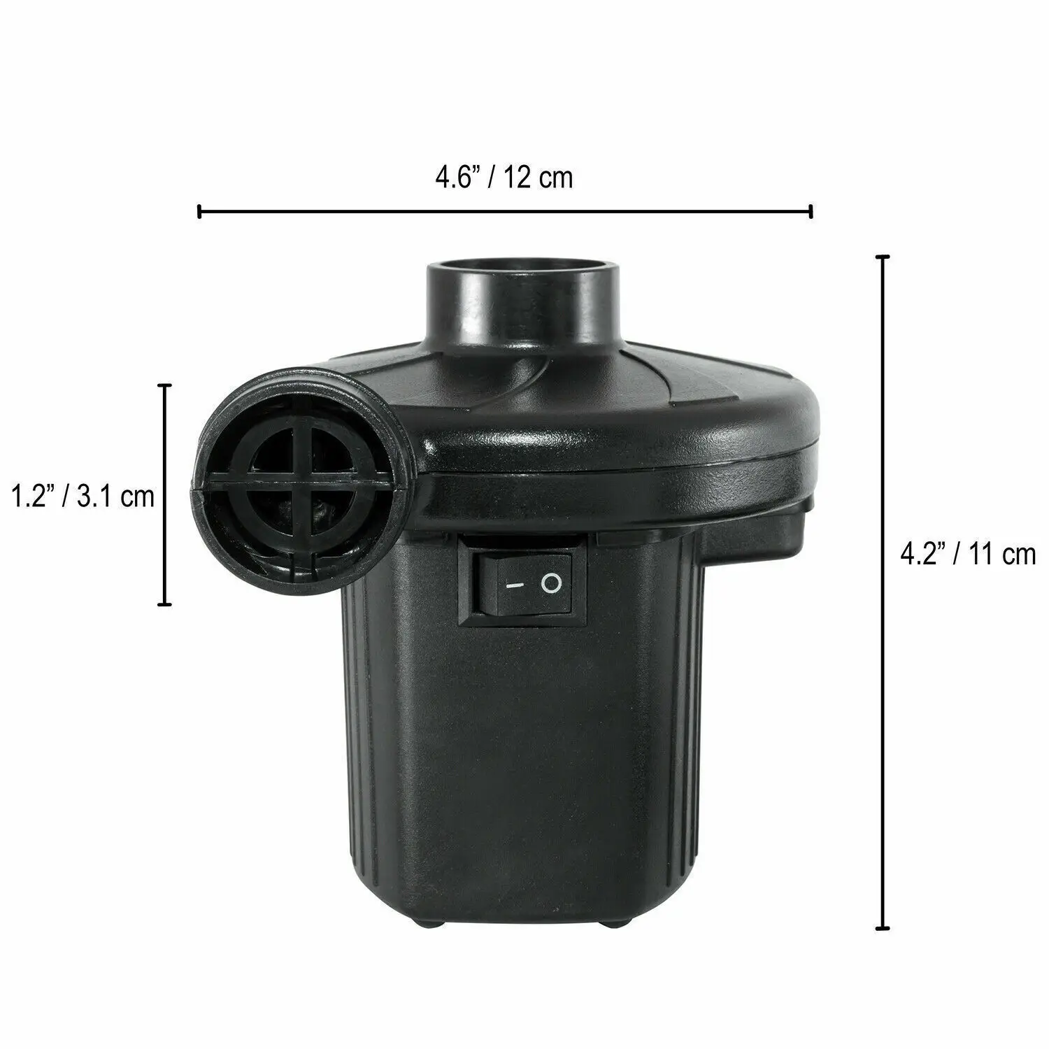 Electric Air Pump Iator For Iatables Camping Bed Mattress Swimming Pool UK