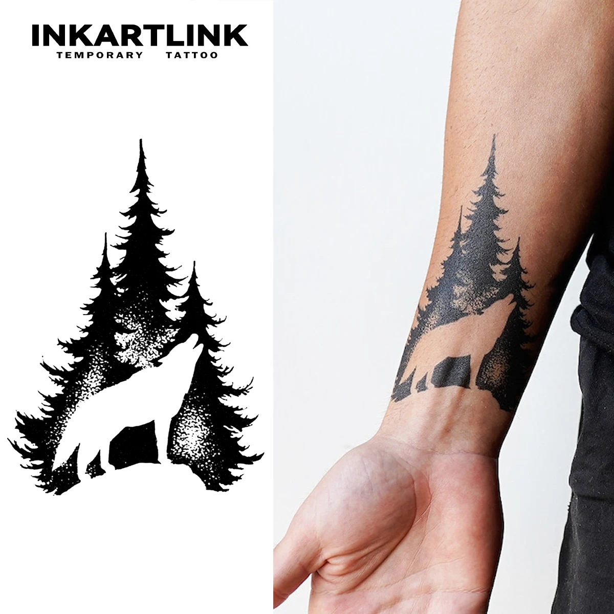 tatuagem de lobo com floresta negras: o que realmente vale a pena saber  antes de comprar?, image size:1200x1200