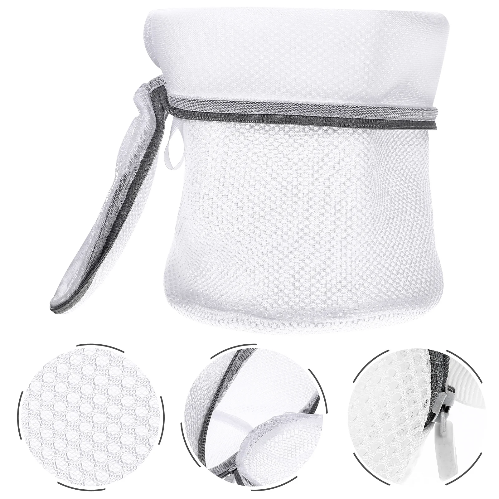 

2 Pcs Mesh Shoe Wash Bag Shoes Dryer Bags Organizer Casual Drying for Polyester Cleaning
