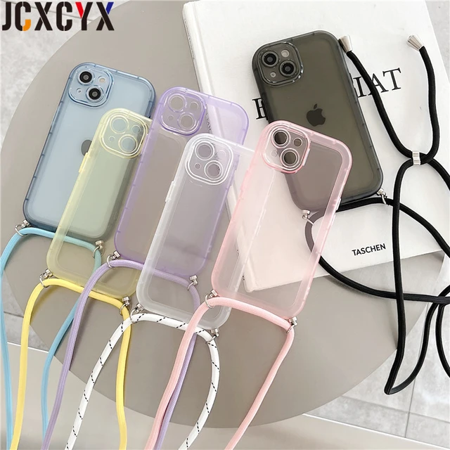 For iPhone 14 13 12 Pro Max 11 XS XR 8 Plus Plating Lanyard