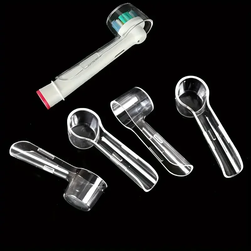 Toothbrush Dustproof Covers Caps Compatible with Braun Oral B Replacement Brush Heads Electric Toothbrush Head Cover Protectors