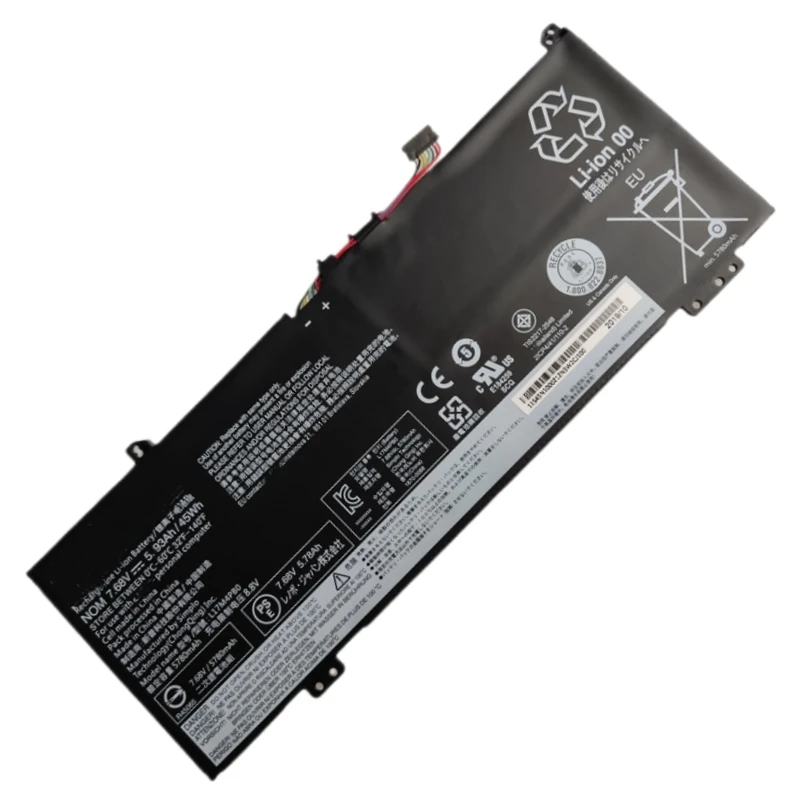 Batterie ANTIEE L17C4PB0 Compatible Lenovo IdeaPad Flex 6, Yoga 530, 530S - 45Wh 5928mAh 7.68V