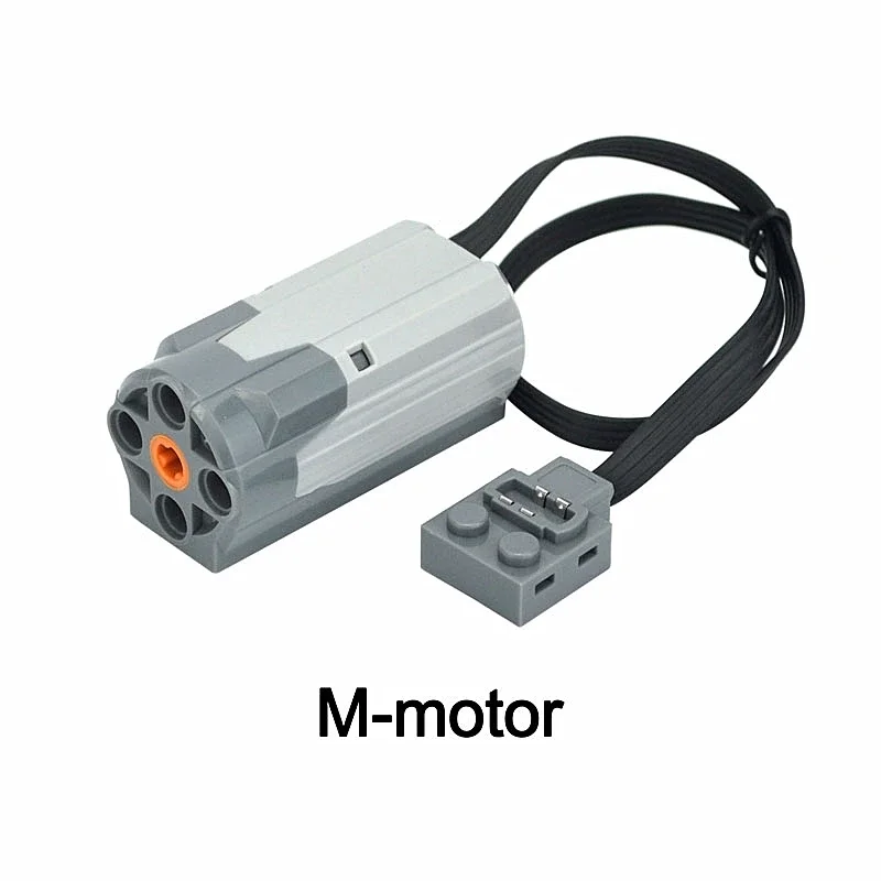 Enhanced Power Function Servo Motor & IR Remote Control Set for Building Blocks - MOC Technical Brick Parts