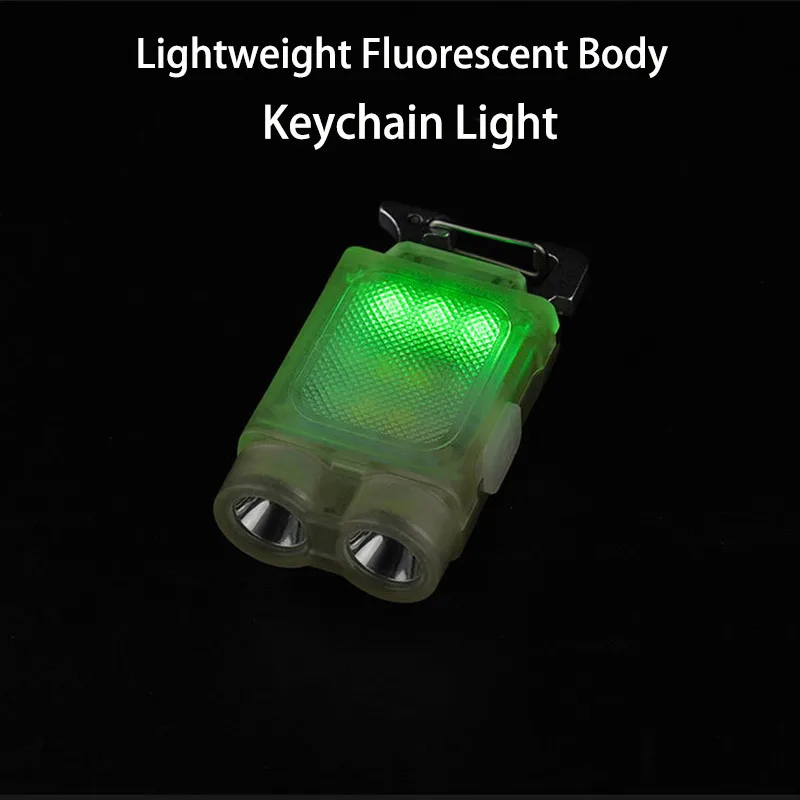 Portable Ultra-Bright Magnetic LED Keychain Flashlight