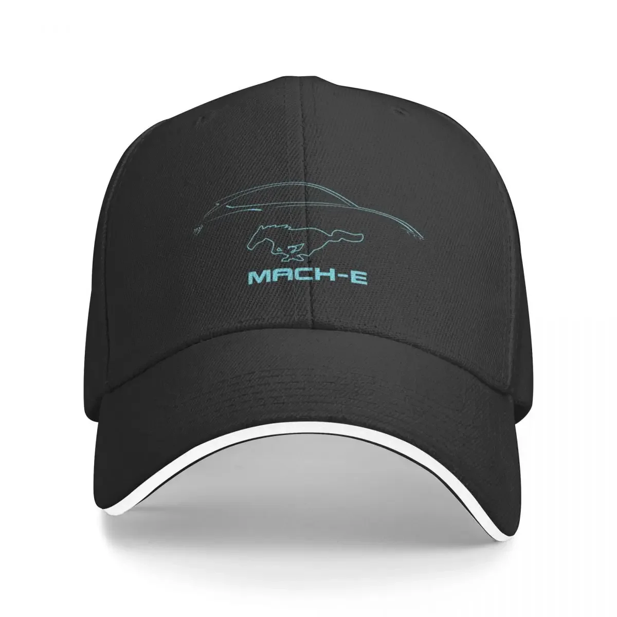 

Mustang Mach-E Baseball Cap Uv Protection Solar Hat Gentleman Hat Military Cap Man Hood Women's Beach Men's