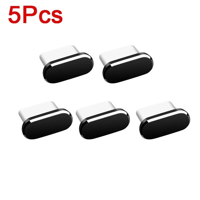5pcs black