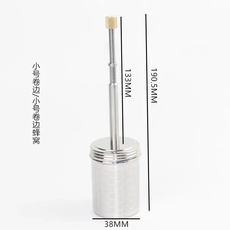 Filtr do kawy wielokrotnego użytku Przenośny podróżny zaparzacz do kawy ze stali nierdzewnej Zaparzacz do kawy i herbaty Akcesoria kuchenne