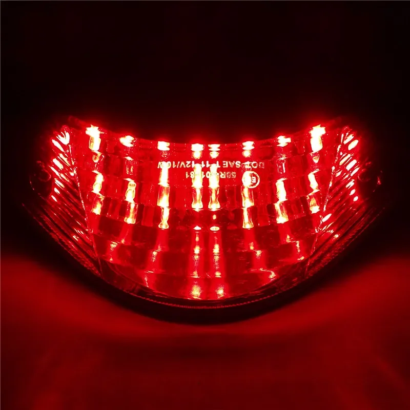 E-Mark Led Integrated Blinker Taillight Rear Tail Brake Turn