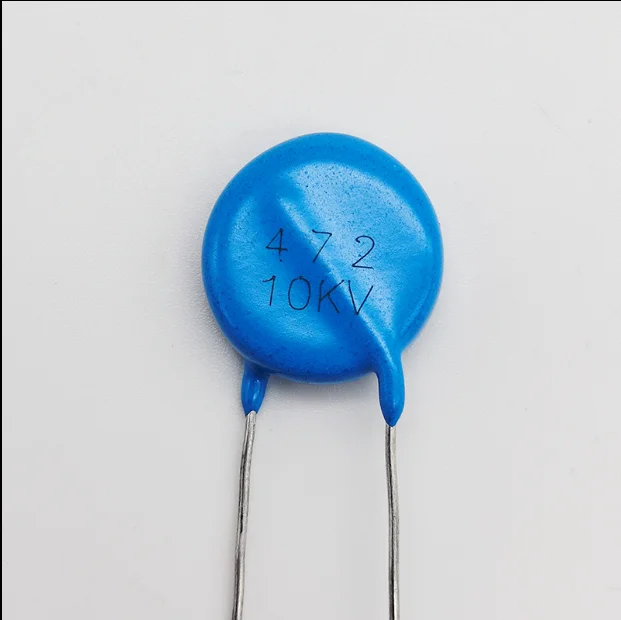 10PCS High frequency blue ceramic chip capacitor 10KV 472K 4700pF high-voltage power supply ceramic dielectric capacitor