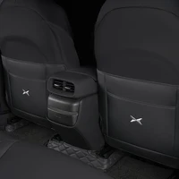 For Xpeng G6 Rear Seat Anti Kick Cushion Seat Cover Accessories Modification Anti kick pad Interior Decoration Car Mounted Produ 5