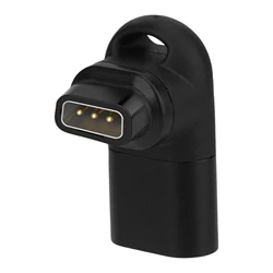 USB C Charger Adapter with 90 - Degree Connector (Black)
