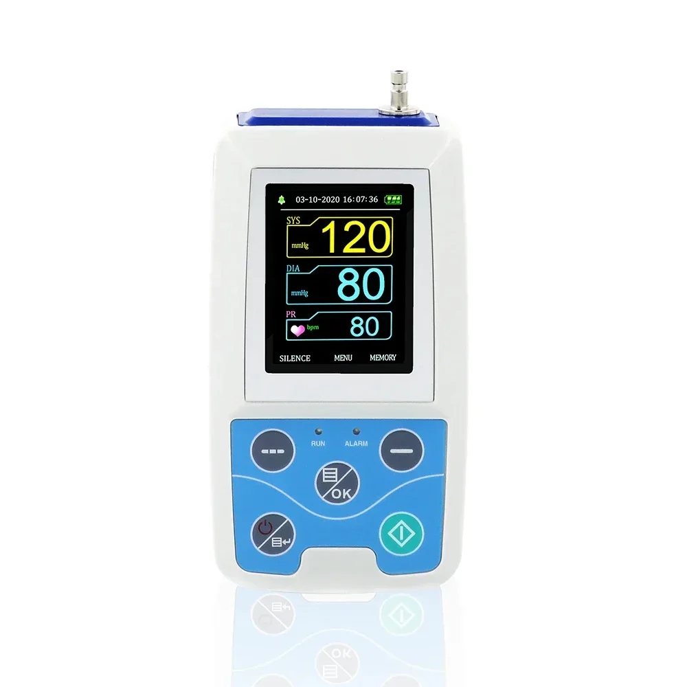ABPM50 Blood Pressure Monitor Mapa Arm Ambulatory 24hours NIBP Holter Individually Optional Sleeve Adult/Child/Large Adult