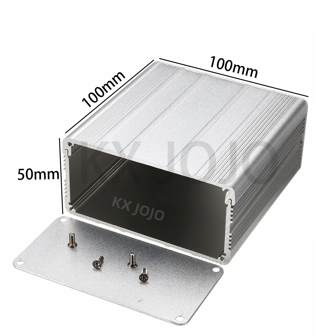 

Aluminum Enclosure 100*50*100mm Wire Drawing Smooth Surface Circuit Board Power Instrument Profile Controller Customization