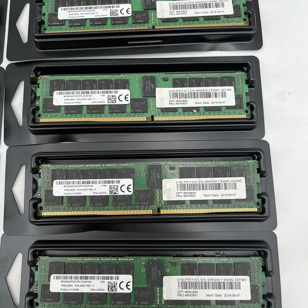 1PCS Server Memory For IBM RAM X3850 X6 M5 X3550M5 X3950X6 46W0829 46W0831 00NV204 16GB DDR4 PC4-2400T-R 19200 2RX4 ECC REG 7 1PCS Server Memory For IBM RAM X3850 X6 M5 X3550M5 X3950X6 46W0829 46W0831 00NV204 16GB DDR4 PC4-2400T-R 19200 2RX4 ECC REG - Image 5