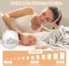 Electric Breast Milk Pumping Machine Handsfree BPA Free Low Noise 4 Mode 12 Levels Intelligent Sucking Milk Wearable Breast Pump 5