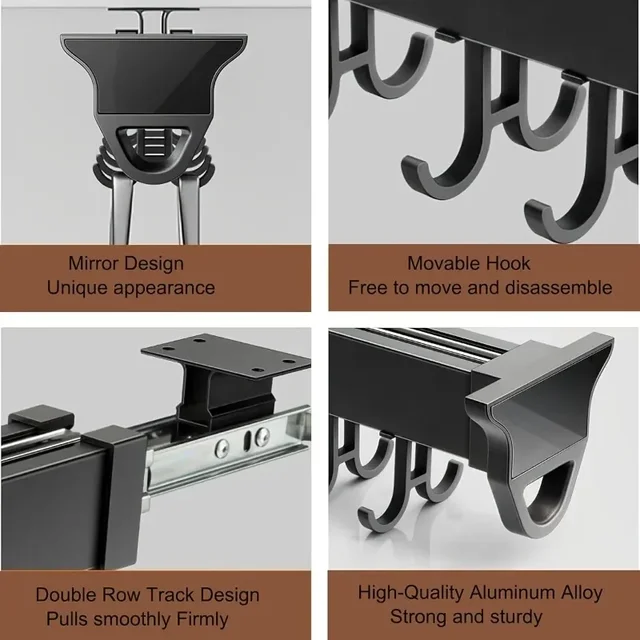 ZEXEF ตู้ครัว Push-Pull หม้อ Rack Locker Rack ตู้เสื้อผ้า Multifunctional Pull-OUT แขวนกระเป๋าเก็บสําหรับ Home 2 ZEXEF ตู้ครัว Push-Pull หม้อ Rack Locker Rack ตู้เสื้อผ้า Multifunctional Pull-OUT แขวนกระเป๋าเก็บสําหรับ Home 2