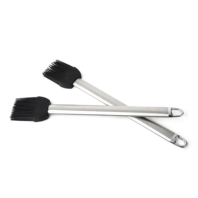 1Pc Szilikon Barbeque Kefe Főzés Bbq Hőálló Olajkefék Konyhai Készlet Bár Sütemény Sütőszerszámok Edénykészletek