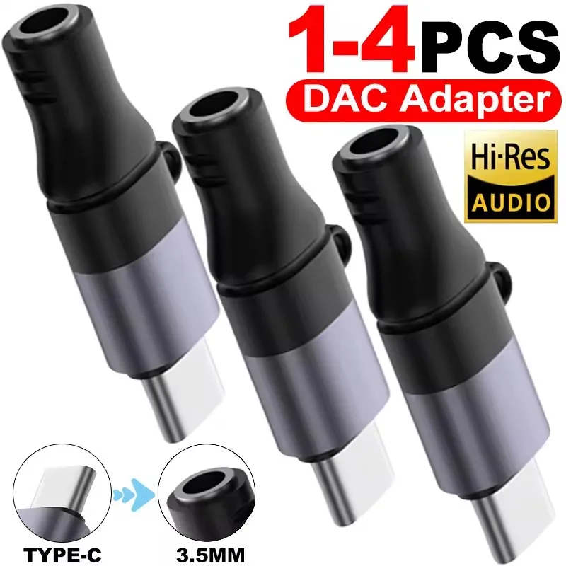 USB-C to 3.5mm Headphone Audio Adapter – Mini Type-C Jack Converter