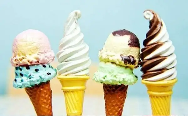 High quality commerical soft serve ice cream maker machines with 4 flavors 3